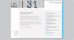 Desktop Screenshot of hrfinance.de